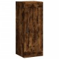 Highboard Räuchereiche 34,5x34x180 cm Holzwerkstoff Highboard Räuchereiche 34,5x34x180 cm Holzwerkstoff