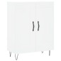 vidaXL Highboard Weiß 69,5x34x180 cm Holzwerkstoff vidaXL Highboard Weiß 69,5x34x180 cm Holzwerkstoff