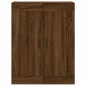 Highboard Braun Eichen-Optik 69,5x34x180 cm Holzwerkstoff Highboard Braun Eichen-Optik 69,5x34x180 cm Holzwerkstoff