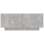 vidaXL Nachttisch Betongrau 100x35x40 cm Holzwerkstoff vidaXL Nachttisch Betongrau 100x35x40 cm Holzwerkstoff