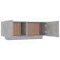 vidaXL Nachttisch Betongrau 100x35x40 cm Holzwerkstoff vidaXL Nachttisch Betongrau 100x35x40 cm Holzwerkstoff