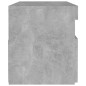 vidaXL Nachttische mit LED-Leuchten 2 Stk. Betongrau 60x35x40 cm vidaXL Nachttische mit LED-Leuchten 2 Stk. Betongrau 60x35x40 cm