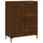Highboard Braun Eichen-Optik 69,5x34x180 cm Holzwerkstoff Highboard Braun Eichen-Optik 69,5x34x180 cm Holzwerkstoff
