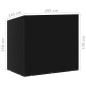 vidaXL Hollywoodschaukel-Abdeckungen 2 Stk. 10 Ösen 255x145x170 cm vidaXL Hollywoodschaukel-Abdeckungen 2 Stk. 10 Ösen 255x145x170 cm