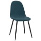 Esszimmerstühle 6 Stk. Blau Samt Esszimmerstühle 6 Stk. Blau Samt
