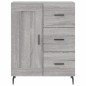 Highboard Grau Sonoma 69,5x34x180 cm Holzwerkstoff Highboard Grau Sonoma 69,5x34x180 cm Holzwerkstoff
