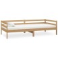vidaXL Tagesbett mit Matratze 90x200 cm Honigbraun Massivholz Kiefer