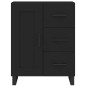 Highboard Schwarz 69,5x34x180 cm Holzwerkstoff Highboard Schwarz 69,5x34x180 cm Holzwerkstoff