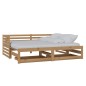 Ausziehbares Tagesbett 2x(90x200) Honigbraun Massivholz Kiefer Ausziehbares Tagesbett 2x(90x200) Honigbraun Massivholz Kiefer