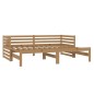 Ausziehbares Tagesbett 2x(90x200) Honigbraun Massivholz Kiefer Ausziehbares Tagesbett 2x(90x200) Honigbraun Massivholz Kiefer
