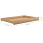Ausziehbares Tagesbett 2x(90x200) Honigbraun Massivholz Kiefer Ausziehbares Tagesbett 2x(90x200) Honigbraun Massivholz Kiefer