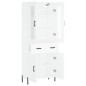 vidaXL Highboard Weiß 69,5x34x180 cm Holzwerkstoff vidaXL Highboard Weiß 69,5x34x180 cm Holzwerkstoff