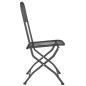 vidaXL 5-tlg. Garten-Essgruppe Streckmetall Anthrazit vidaXL 5-tlg. Garten-Essgruppe Streckmetall Anthrazit