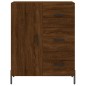 Highboard Braun Eichen-Optik 69,5x34x180 cm Holzwerkstoff Highboard Braun Eichen-Optik 69,5x34x180 cm Holzwerkstoff
