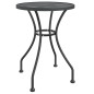 vidaXL 5-tlg. Garten-Essgruppe Streckgitter Anthrazit vidaXL 5-tlg. Garten-Essgruppe Streckgitter Anthrazit