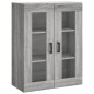 Highboard Grau Sonoma 69,5x34x180 cm Holzwerkstoff Highboard Grau Sonoma 69,5x34x180 cm Holzwerkstoff