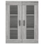 Highboard Grau Sonoma 69,5x34x180 cm Holzwerkstoff Highboard Grau Sonoma 69,5x34x180 cm Holzwerkstoff