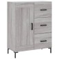 Highboard Grau Sonoma 69,5x34x180 cm Holzwerkstoff Highboard Grau Sonoma 69,5x34x180 cm Holzwerkstoff