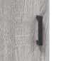 Highboard Grau Sonoma 69,5x34x180 cm Holzwerkstoff Highboard Grau Sonoma 69,5x34x180 cm Holzwerkstoff