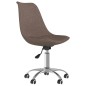 vidaXL Esszimmerstühle 6 Stk. Drehbar Taupe Stoff vidaXL Esszimmerstühle 6 Stk. Drehbar Taupe Stoff