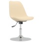 vidaXL Esszimmerstühle 6 Stk. Drehbar Creme Stoff vidaXL Esszimmerstühle 6 Stk. Drehbar Creme Stoff