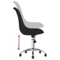 Esszimmerstühle 4 Stk. Drehbar Schwarz Stoff Esszimmerstühle 4 Stk. Drehbar Schwarz Stoff