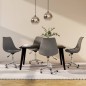 vidaXL Esszimmerstühle 4 Stk. Drehbar Hellgrau Stoff vidaXL Esszimmerstühle 4 Stk. Drehbar Hellgrau Stoff