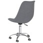 vidaXL Esszimmerstühle 4 Stk. Drehbar Hellgrau Stoff vidaXL Esszimmerstühle 4 Stk. Drehbar Hellgrau Stoff