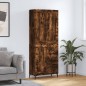 Highboard Räuchereiche 69,5x34x180 cm Holzwerkstoff Highboard Räuchereiche 69,5x34x180 cm Holzwerkstoff