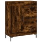 Highboard Räuchereiche 69,5x34x180 cm Holzwerkstoff Highboard Räuchereiche 69,5x34x180 cm Holzwerkstoff