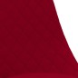 Esszimmerstühle 6 Stk. Drehbar Rot Samt Esszimmerstühle 6 Stk. Drehbar Rot Samt