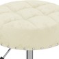 Esszimmerstühle 4 Stk. Drehbar Creme Samt Esszimmerstühle 4 Stk. Drehbar Creme Samt