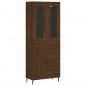 vidaXL Highboard Braun Eichen-Optik 69,5x34x180 cm Holzwerkstoff vidaXL Highboard Braun Eichen-Optik 69,5x34x180 cm Holzwerkstoff
