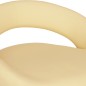 Esszimmerstühle 4 Stk. Drehbar Creme Kunstleder Esszimmerstühle 4 Stk. Drehbar Creme Kunstleder