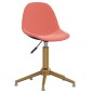 Esszimmerstühle 4 Stk. Drehbar Rosa Samt Esszimmerstühle 4 Stk. Drehbar Rosa Samt