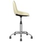 Esszimmerstühle 4 Stk. Drehbar Creme Stoff Esszimmerstühle 4 Stk. Drehbar Creme Stoff