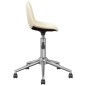 Esszimmerstühle 4 Stk. Drehbar Creme Stoff Esszimmerstühle 4 Stk. Drehbar Creme Stoff