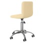 Esszimmerstühle 4 Stk. Drehbar Creme Samt Esszimmerstühle 4 Stk. Drehbar Creme Samt