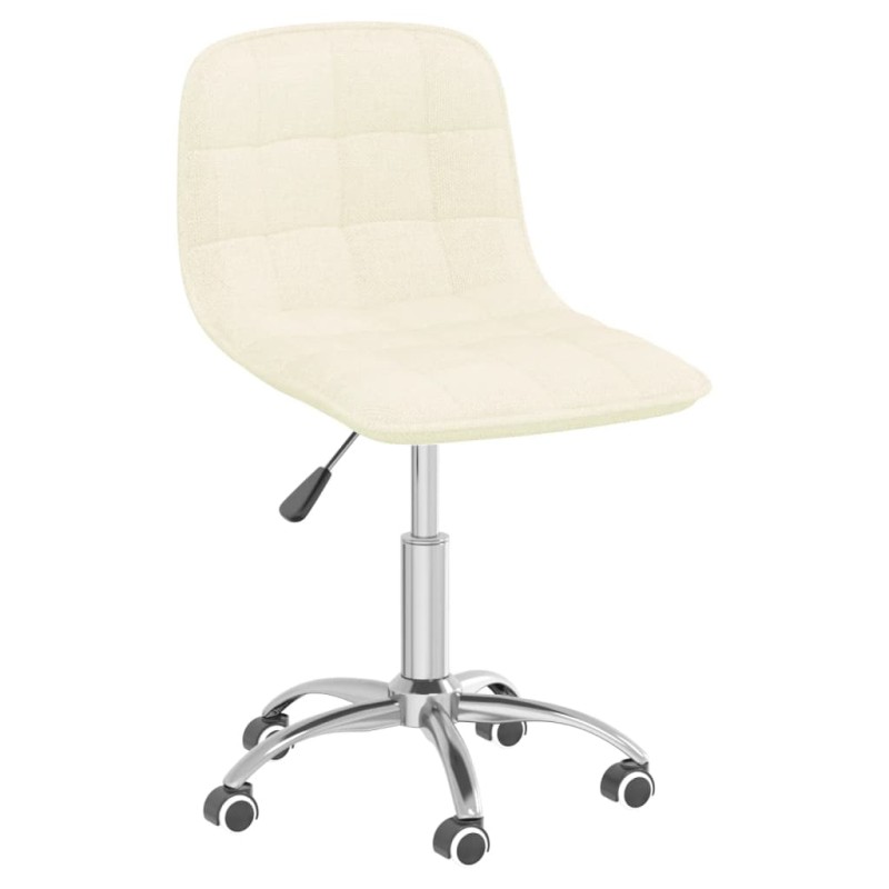 Bürostuhl Drehbar Creme Stoff Bürostuhl Drehbar Creme Stoff