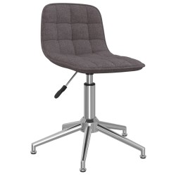 Esszimmerstühle 4 Stk. Drehbar Taupe Stoff
