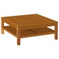 5-tlg. Garten-Lounge-Set mit Creme Kissen Massivholz Akazie 5-tlg. Garten-Lounge-Set mit Creme Kissen Massivholz Akazie