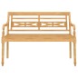 vidaXL 4-tlg. Garten-Lounge-Set mit Kissen Massivholz Teak vidaXL 4-tlg. Garten-Lounge-Set mit Kissen Massivholz Teak