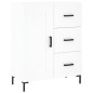 Highboard Weiß 69,5x34x180 cm Holzwerkstoff Highboard Weiß 69,5x34x180 cm Holzwerkstoff