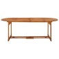 vidaXL 9-tlg. Garten-Essgruppe 220x90x75 cm Massivholz Akazie vidaXL 9-tlg. Garten-Essgruppe 220x90x75 cm Massivholz Akazie