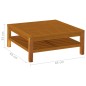 6-tlg. Garten-Lounge-Set mit Creme Kissen Massivholz Akazie 6-tlg. Garten-Lounge-Set mit Creme Kissen Massivholz Akazie