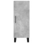 vidaXL Highboard Betongrau 34,5x34x180 cm Holzwerkstoff vidaXL Highboard Betongrau 34,5x34x180 cm Holzwerkstoff