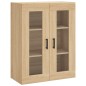 Highboard Sonoma-Eiche 69,5x34x180 cm Holzwerkstoff Highboard Sonoma-Eiche 69,5x34x180 cm Holzwerkstoff