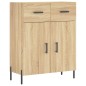 Highboard Sonoma-Eiche 69,5x34x180 cm Holzwerkstoff Highboard Sonoma-Eiche 69,5x34x180 cm Holzwerkstoff