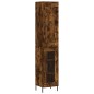 vidaXL Highboard Räuchereiche 34,5x34x180 cm Holzwerkstoff vidaXL Highboard Räuchereiche 34,5x34x180 cm Holzwerkstoff