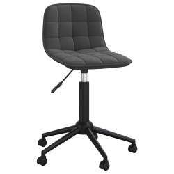Esszimmerstühle 6 Stk. Drehbar Schwarz Samt